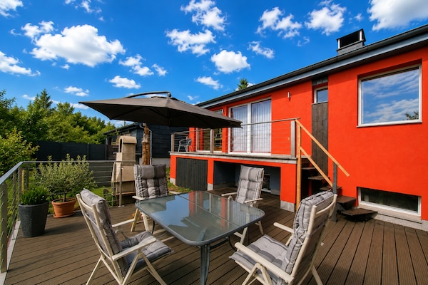 Foto van Ski- en wandelvakantie in het bos in Adlerblick - Vakantiehuis in Schnett - TerraceBalcony