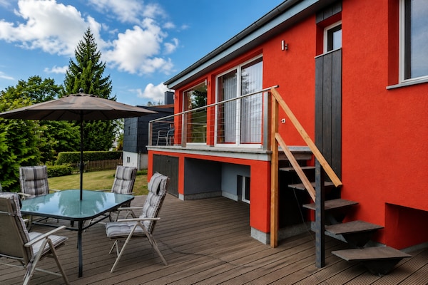 Foto van Ski- en wandelvakantie in het bos in Adlerblick - Vakantiehuis in Schnett - TerraceBalcony