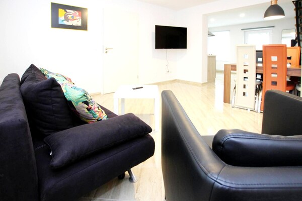 Foto van Rijtjeshuis Tulp in Lohmen - Vakantiehuis in Lohmen - LivingRoom