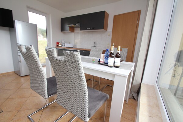 Foto van Rijtjeshuis aan de Groß Labenzer See, Klein Labenz - DiningRoom