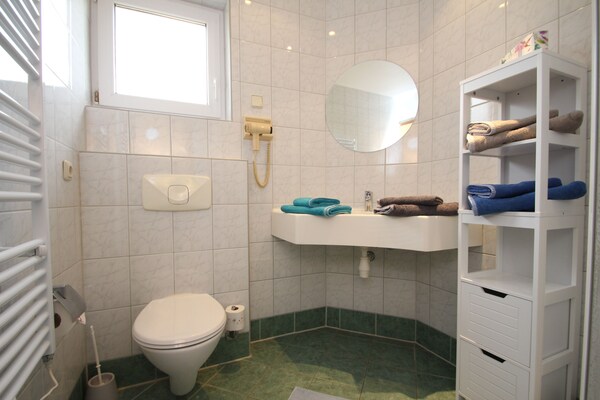 Foto van Rijtjeshuis aan de Groß Labenzer See, Klein Labenz - BathRoom