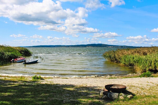 Foto van Rijtjeshuis met uitzicht op het meer, Sommersdorf - Vakantiehuis in Sommersdorf - WaterView