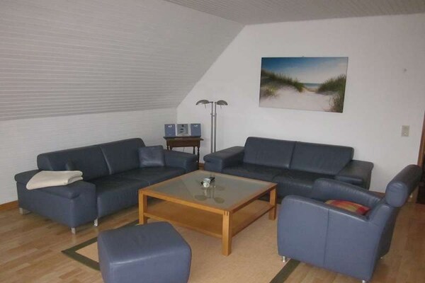 Foto van Vakantieappartement in Westerland op Sylt - Vakantiehuis in Westerland - LivingRoom