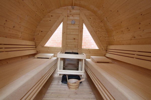 Foto van Vakantieappartement in Westerland op Sylt - Vakantiehuis in Westerland - Sauna