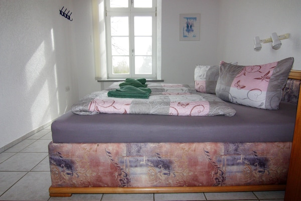 Foto van Vakantieappartement in het landhuis Schulenbrook - Vakantiehuis in Metelsdorf - BedRoom