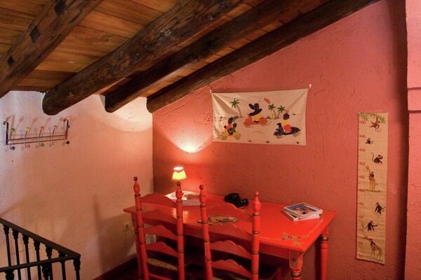 Foto van Huisje in Alájar met Uitzicht op de Vallei - Vakantiehuis in Alájar - Landing