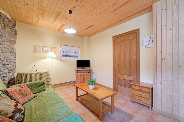 Foto van Appartement in Isavarre bij Pyreneeën - Vakantiehuis in Isavarre - LivingRoom