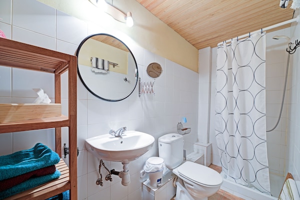 Foto van Appartement in Isavarre bij Pyreneeën - Vakantiehuis in Isavarre - BathRoom
