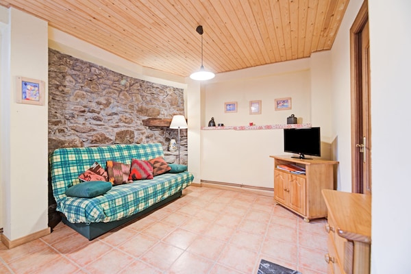 Foto van Appartement in Isavarre bij Pyreneeën - Vakantiehuis in Isavarre - LivingRoom