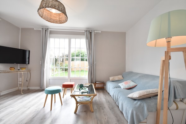 Foto van Vakantiehuis bij Normandische kust - Vakantiehuis in Cosqueville - LivingRoom
