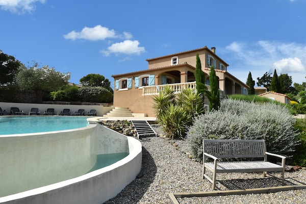 Foto van Wijngaardverblijf met zwembad - Vakantiehuis in Montbrun-des-Corbières - ExteriorSummer