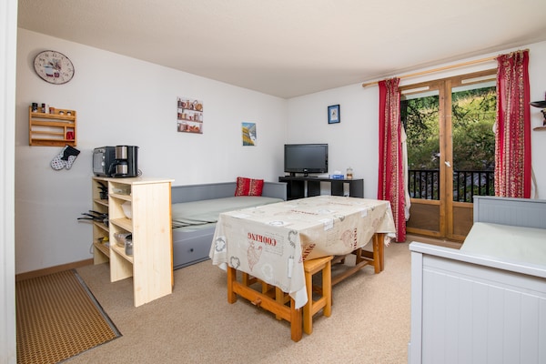 Foto van Blijf in de buurt van het skigebied Pra Loup - Vakantiehuis in Allos - LivingRoom