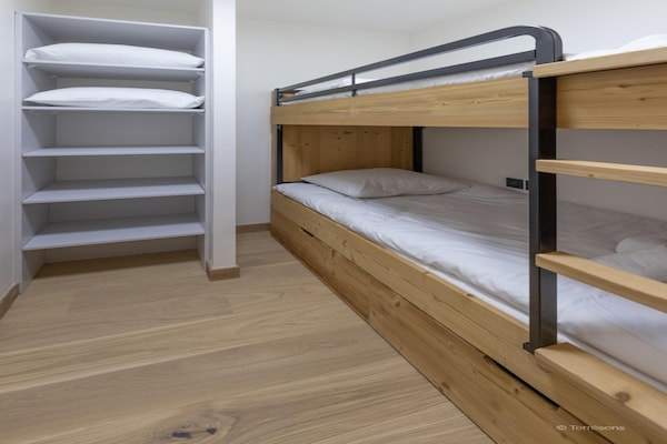 Foto van Chalet in Chantemerle met Zonnige Pistes - Vakantiehuis in Saint Chaffrey - BedRoom