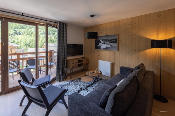 Foto van Chalet in Serre Chevalier voor gezinnen - Vakantiehuis in Saint Chaffrey - LivingRoom