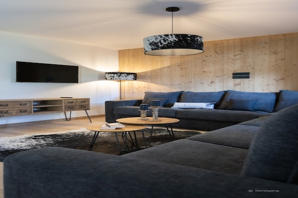 Foto van Ruim appartement in resort Chantemerle - Vakantiehuis in Saint Chaffrey - LivingRoom