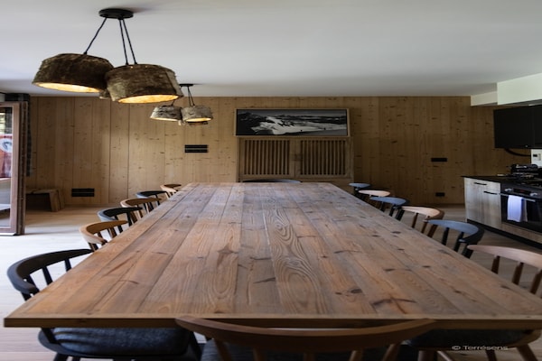Foto van Ruim appartement in resort Chantemerle - Vakantiehuis in Saint Chaffrey - DiningRoom