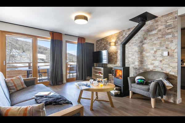 Foto van Appartement in Frankrijk Ski-In/Ski-Out - Vakantiehuis in RISOUL - LivingRoom