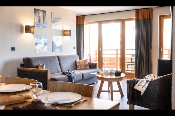 Foto van Appartement in Frankrijk Ski-In/Ski-Out - Vakantiehuis in RISOUL - LivingRoom