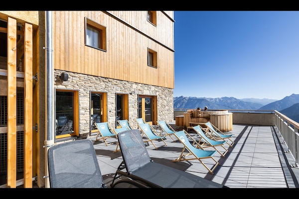 Foto van Appartement in Frankrijk Ski-In/Ski-Out - Vakantiehuis in RISOUL - TerraceBalcony