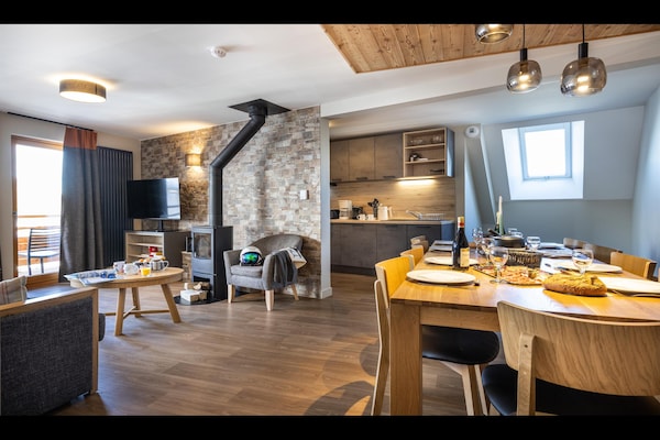Foto van Appartement in Risoul met Ski-In/Ski-Out - Vakantiehuis in RISOUL - LivingRoom