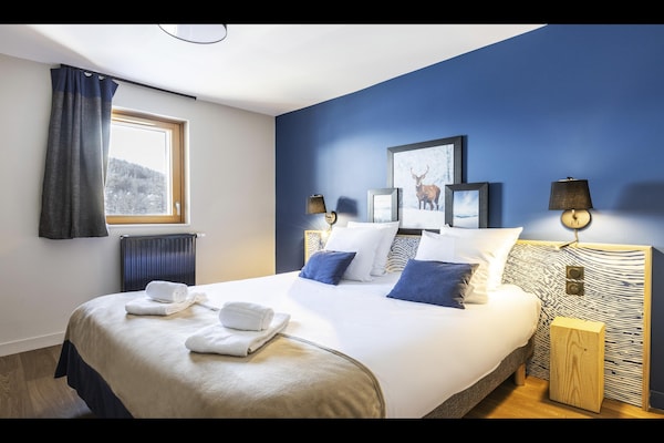 Foto van Appartement in Risoul met Ski-In/Ski-Out - Vakantiehuis in RISOUL - BedRoom