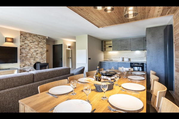 Foto van Appartement in Risoul met Ski-In/Ski-Out - Vakantiehuis in RISOUL - DiningRoom