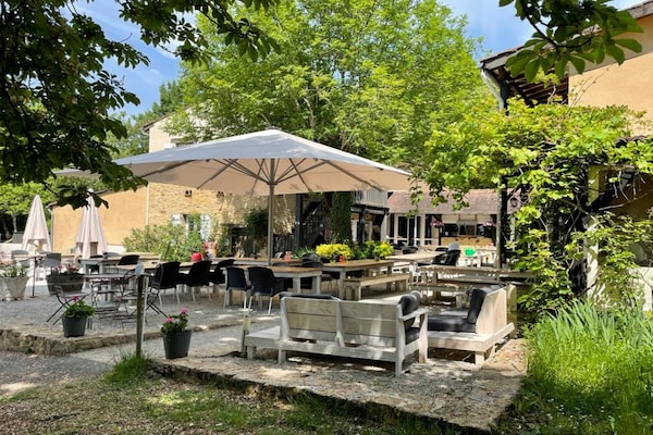 Foto van Tentlodge in Dordogne met uitzicht - Vakantiehuis in Coux et Bigaroque - Mouzens - AreaSummer1KM