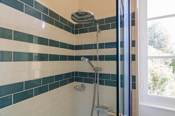 Foto van Stijlvol herenhuis in Savignac - Vakantiehuis in Savignac-Ledrier - BathRoom