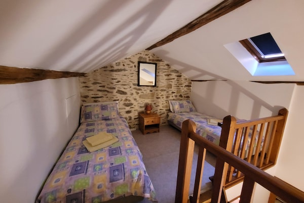 Foto van Authentiek landgoed in de Dordogne met zwembad. - Vakantiehuis in Saint-Saud-Lacoussière - BedRoom