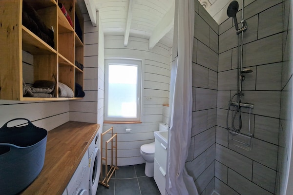 Foto van Vakantiehuis in Locquirec bij zandstranden - Vakantiehuis in Locquirec - BathRoom