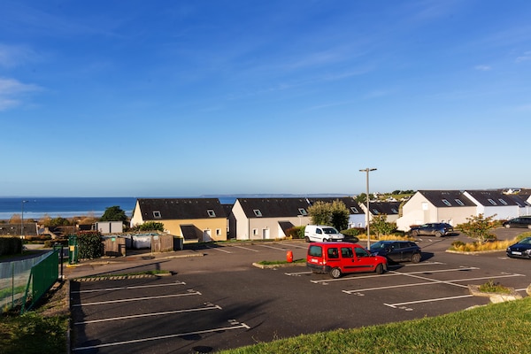Foto van Bretagne Flat, strand en zwembad - Vakantiehuis in St Nic - AreaSummer1KM