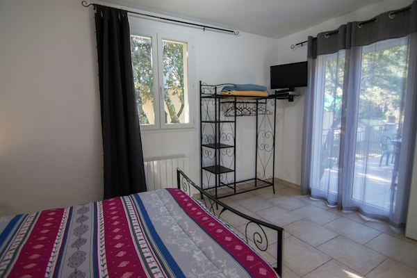 Foto van Villa in Lédenon met privézwembad - Vakantiehuis in Lédenon - BedRoom