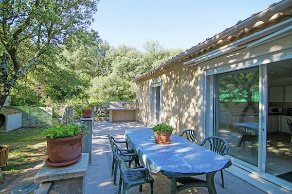 Foto van Villa in Lédenon met privézwembad - Vakantiehuis in Lédenon - TerraceBalcony