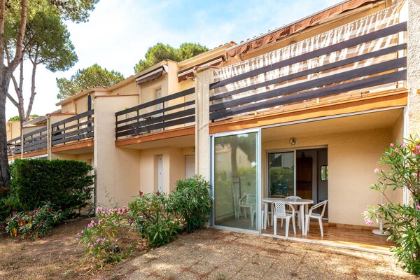 Foto van Rustig verblijf nabij de kust - Vakantiehuis in Agde - Outdoor