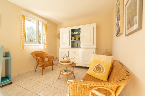 Foto van Gezellige villa in Montouliers met privézwembad - Vakantiehuis in Montouliers - LivingRoom