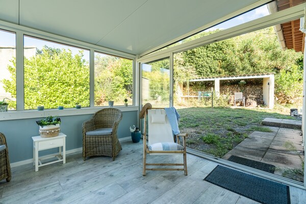 Foto van Gezellige villa in Montouliers met privézwembad - Vakantiehuis in Montouliers - TerraceBalcony