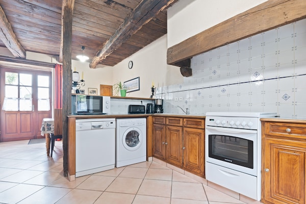 Foto van Charmante kindvriendelijke vakantiewoning - Vakantiehuis in La Boussac - Kitchen