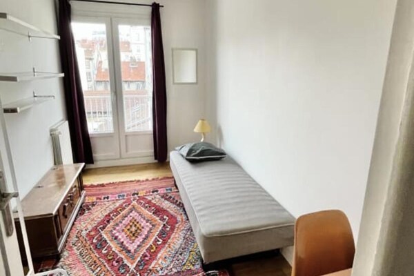 Foto van Bij het ruime T5 SNCF-station Faffa - Vakantiehuis in Grenoble - BedRoom