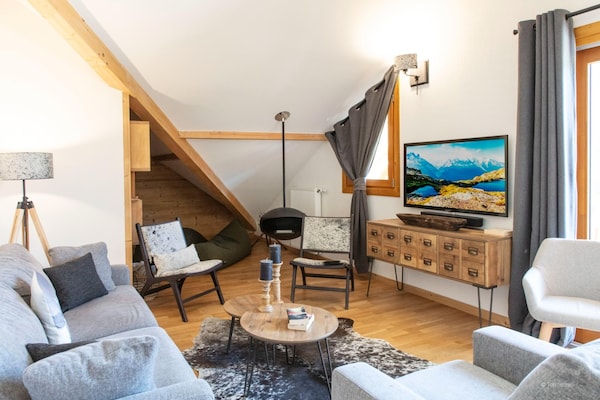Foto van Appartement in Vaujany bij Alpe d'Huez - Vakantiehuis in VAUJANY - LivingRoom