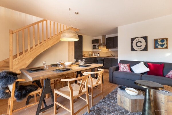 Foto van Appartement in Alpe d'Huez bij Grandes Rousses - Vakantiehuis in VAUJANY - DiningRoom