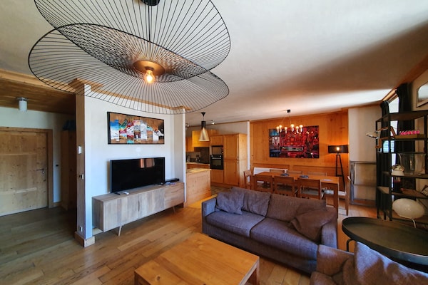 Foto van Alpine Comfort voor 8 gasten - Vakantiehuis in Les Deux Alpes - LivingRoom