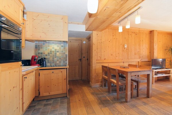 Foto van Appartement met terras en parkeerplaats - Vakantiehuis in Les Deux Alpes - LivingRoom