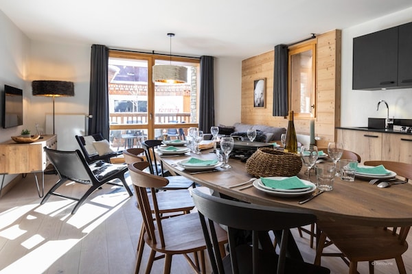 Foto van Appartement in Les Deux Alpes bij Skipistes - Vakantiehuis in Les Deux Alpes - DiningRoom