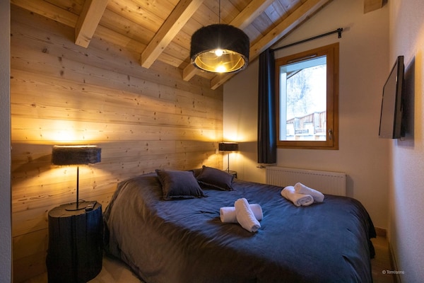 Foto van Appartement in Les Deux Alpes bij Skipistes - Vakantiehuis in Les Deux Alpes - BedRoom