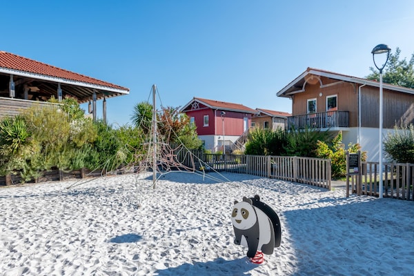 Foto van Bosverblijf voor 4 personen aan het meer - Vakantiehuis in Parentis-en-Born - Facilities