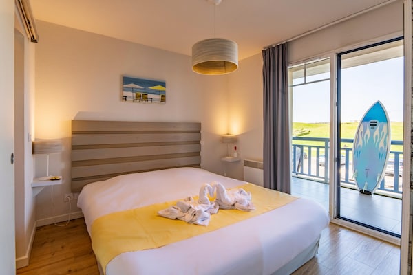 Foto van Appartement aan zee bij Dune du Pilat - Vakantiehuis in Biscarrosse - BedRoom