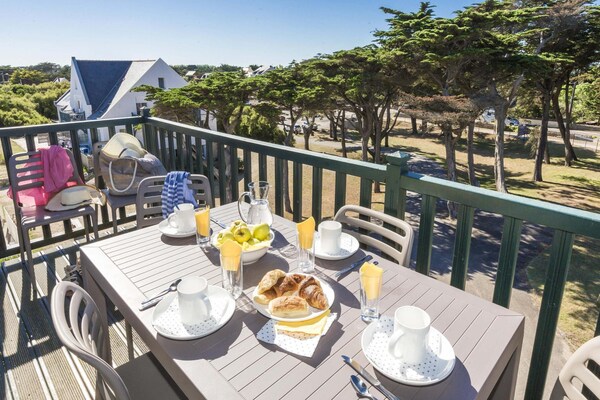 Foto van Charmant appartement nabij La Baule - Vakantiehuis in Batz sur Mer - TerraceBalcony