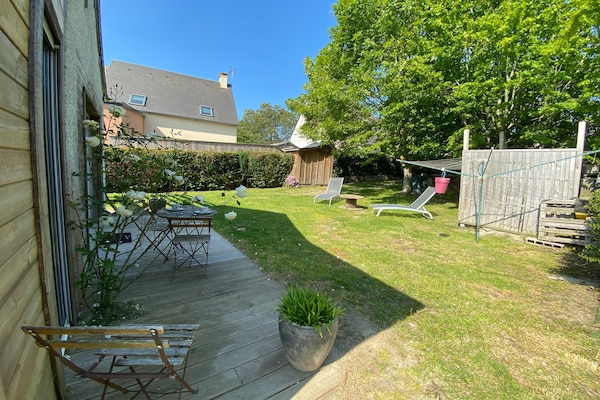 Foto van Vakantiehuis bij Donville-les-Bains Strand - Vakantiehuis in Donville-les-Bains - GardenSummer