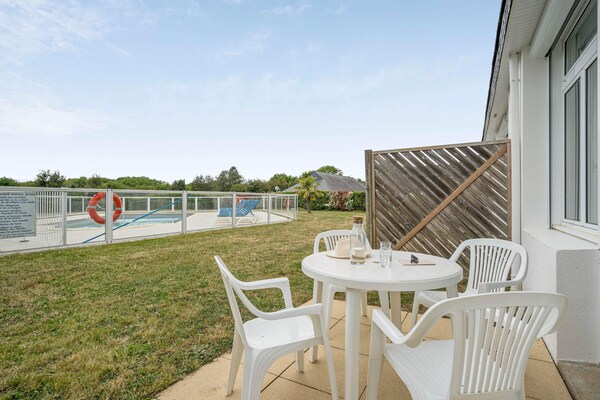 Foto van Premium eilandparadijs voor 6 personen - Vakantiehuis in Île-aux-Moines - TerraceBalcony