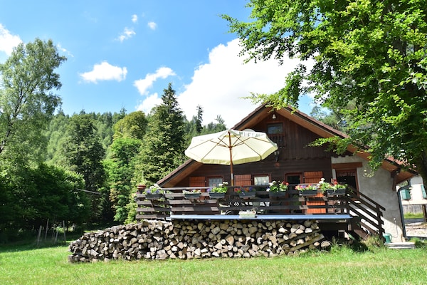 Foto van Rustig chalet met tuin - Vakantiehuis in Turquestein Blancrupt - ExteriorSummer